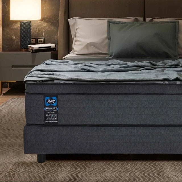 Sealy Woodlake Visco Jel Hybrid Posturepedic Pamuk Yatak – 34 cm Hibrit Yaylı Yatak