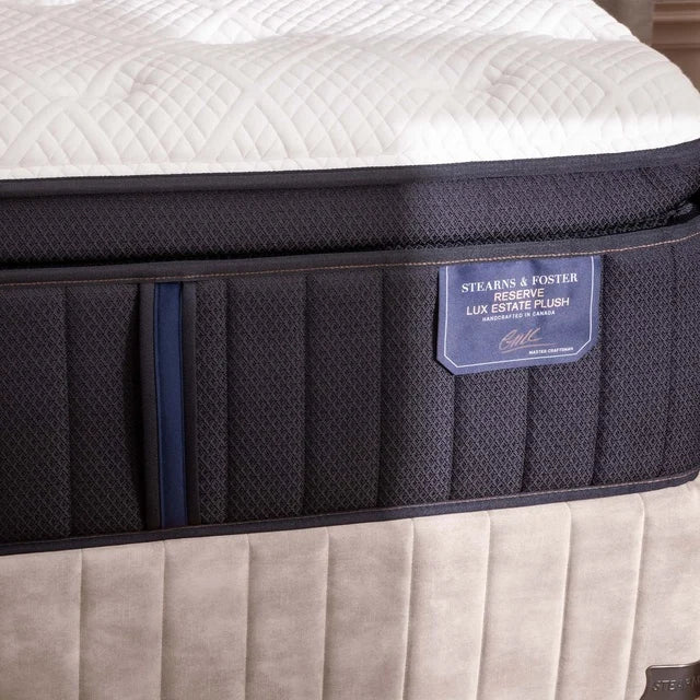 Stearns & Foster Luxe Estate Plush Yatak – 42 cm Lüks El İşçiliği Yaylı Yatak