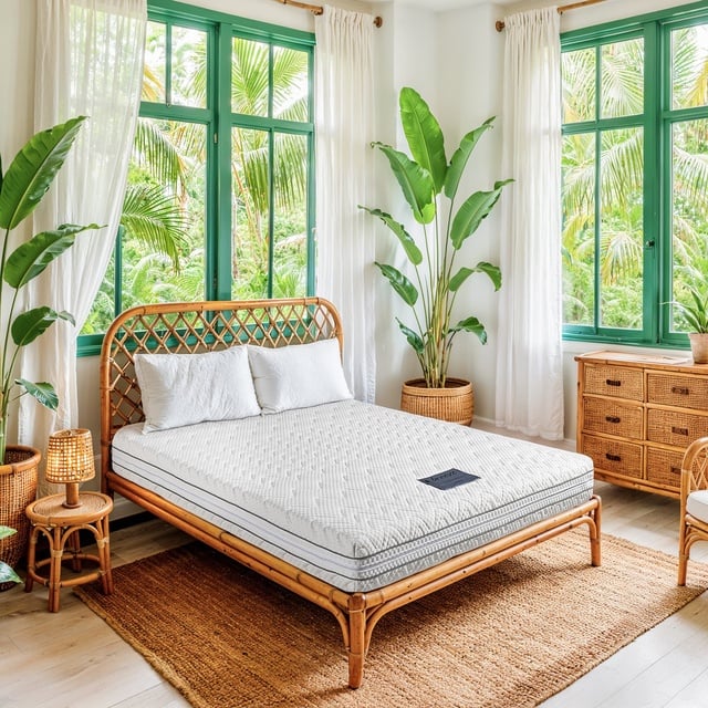 Yatsan New Breeze Lateks Çıkarılabilir Kılıflı Yatak – 21 cm Çift Taraflı Doğal Lateks Yatak